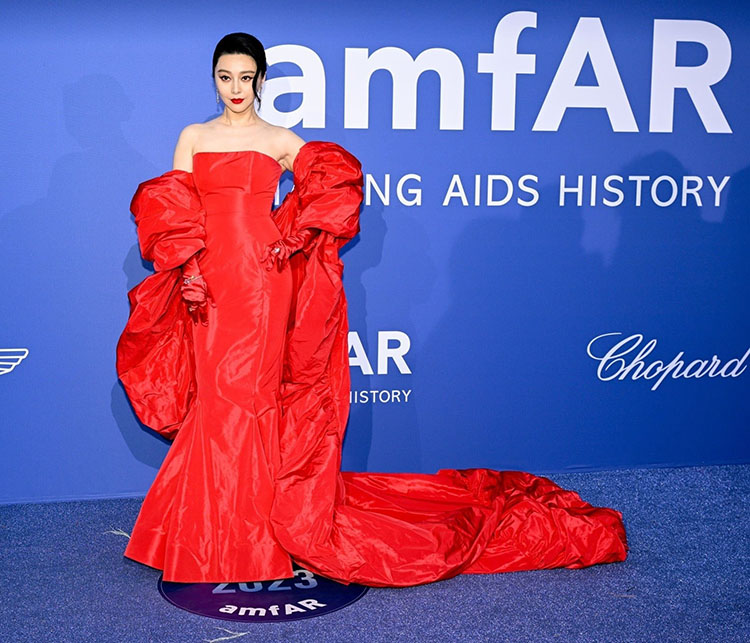 Fan Bingbing Wore  Ali Karoui To The AmfAR Gala Cannes 2023