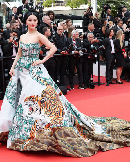 Fan Bingbing Wore Christopher Bu To The 'Jeanne du Barry' Cannes Film Festival Premiere & Opening Ceremony