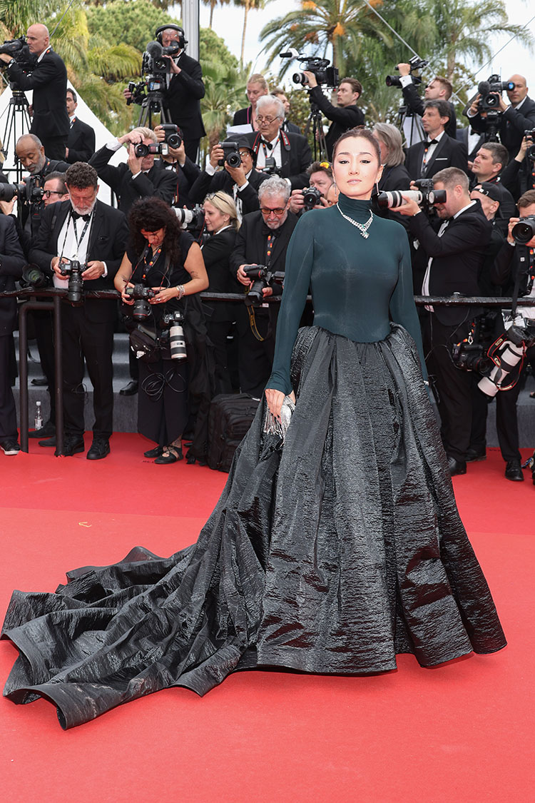 Gong Li Wore Alaïa To The ‘Jeanne du Barry’ Cannes Film Festival Premiere & Opening Ceremony 