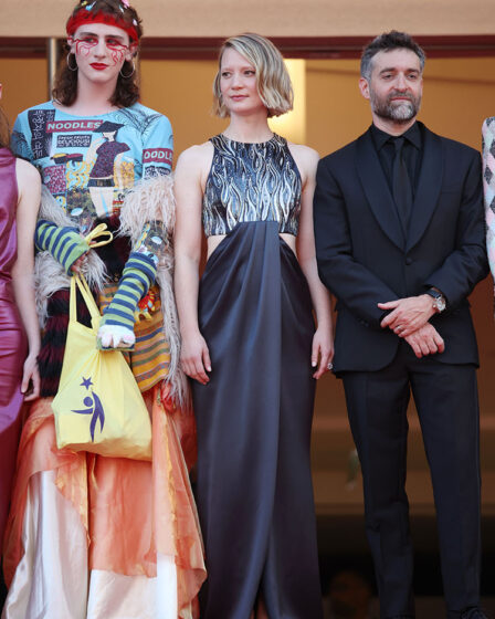 Mia Wasikowska Wore Louis Vuitton To The 'Club Zero' Cannes Film Festival Premiere