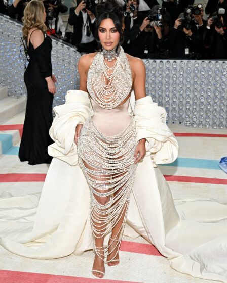 Kim Kardashian at the 2023 Met Gala