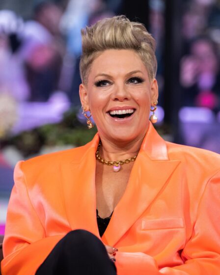 TODAY -- Pictured: P!nk on Tuesday, February 21, 2023 -- (Photo by: Nathan Congleton/NBC via Getty Images)
