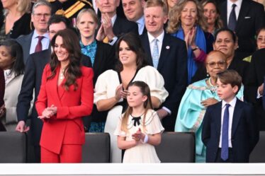 Kate Middleton, Princess Charlotte, Prince George, Coronation Concert