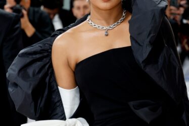 NEW YORK NEW YORK  MAY 01 Priyanka Chopra Jonas attends The 2023 Met Gala Celebrating Karl Lagerfeld A Line Of Beauty at...