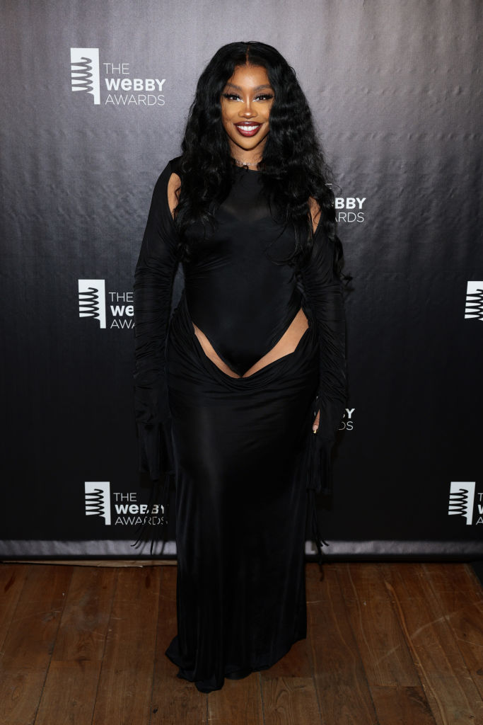 NEW YORK, NEW YORK - MAY 15: SZA attends the 27th Annual Webby Awards on May 15, 2023 in New York City. (Photo by Dimitrios Kambouris/Getty Images for The Webby Awards)