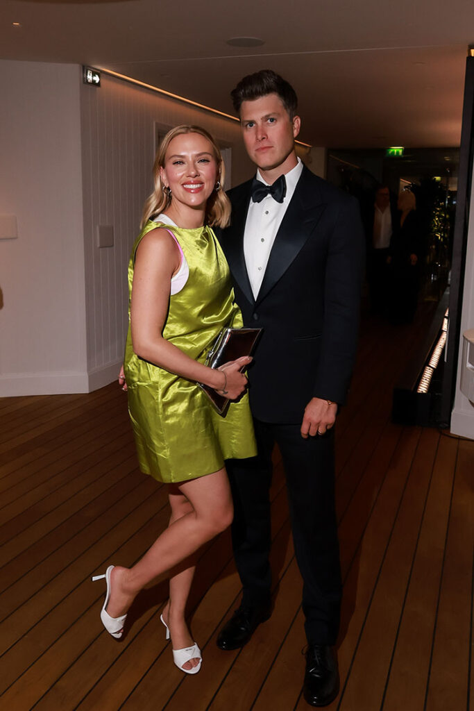 Scarlett Johansson Wore Prada To The Warner Brothers Discovery Party