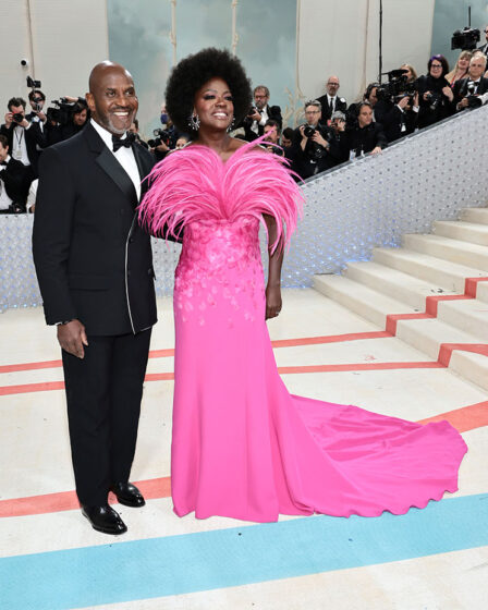 Julius Tennon and Viola Davis attend The 2023 Met Gala