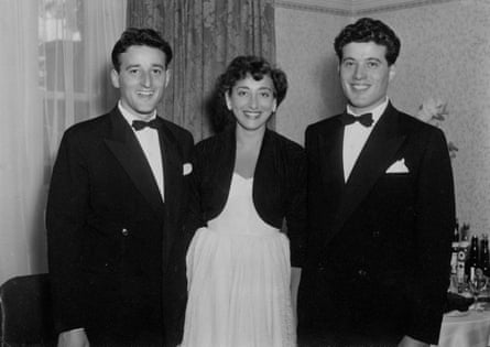 Ivor Perl (left) with his wife, Rhoda, and his brother Alec