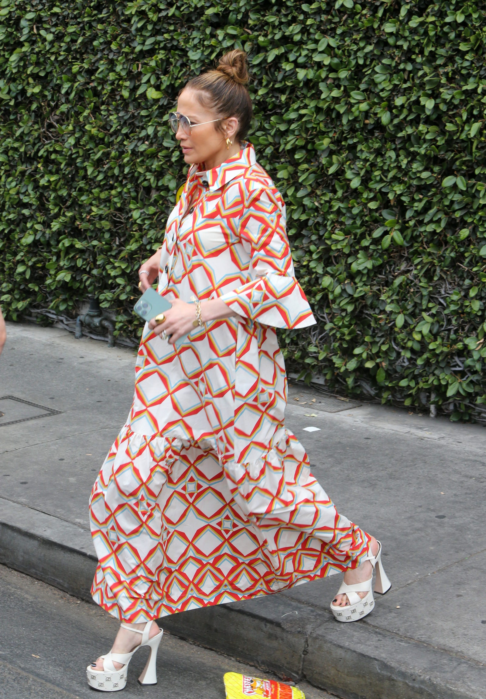 Jennifer Lopez is seen on June 10 2023 in Los Angeles California