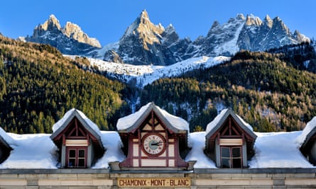 Chamonix-Mont-Blanc station.