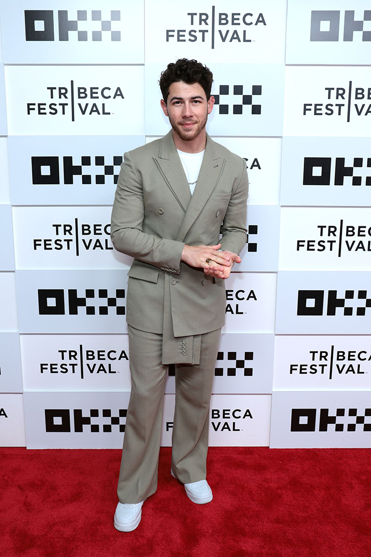 NEW YORK, NEW YORK - JUNE 08: Nick Jonas attends "The Good Half" premiere during 2023 Tribeca Festival at BMCC Theater on June 08, 2023 in New York City. (Photo by Dimitrios Kambouris/Getty Images for Tribeca Festival)