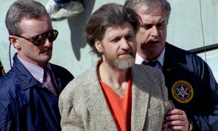 Ted Kaczynski, known as the Unabomber, pictured in 1996. He died aged 81, reportedly by killing himself, earlier this month.