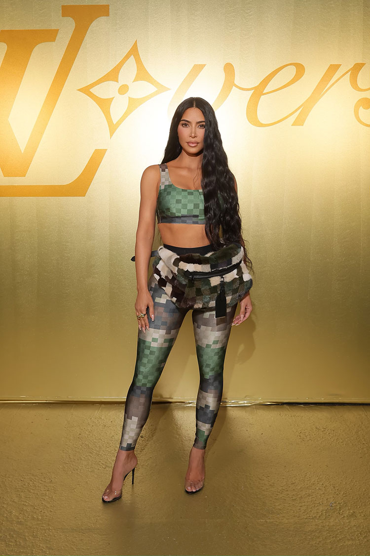 Kim Kardashian Louis Vuitton Menswear Spring/Summer 2024 show 