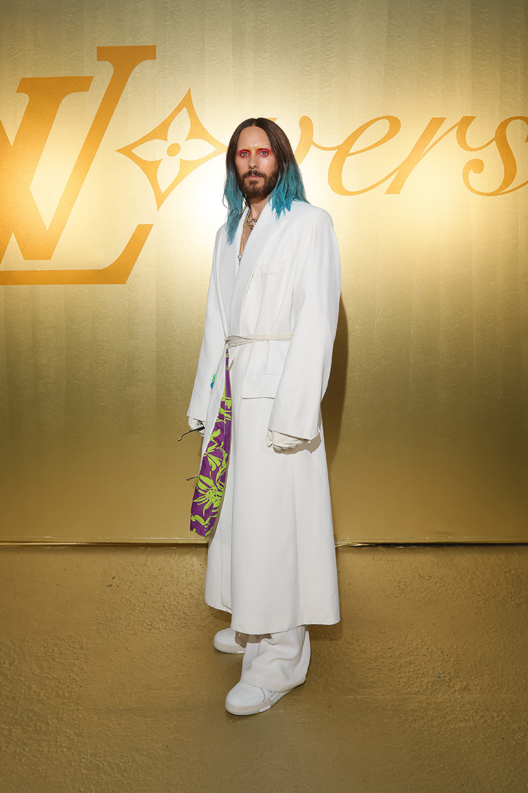 Jared Leto Louis Vuitton Menswear Spring/Summer 2024 show 