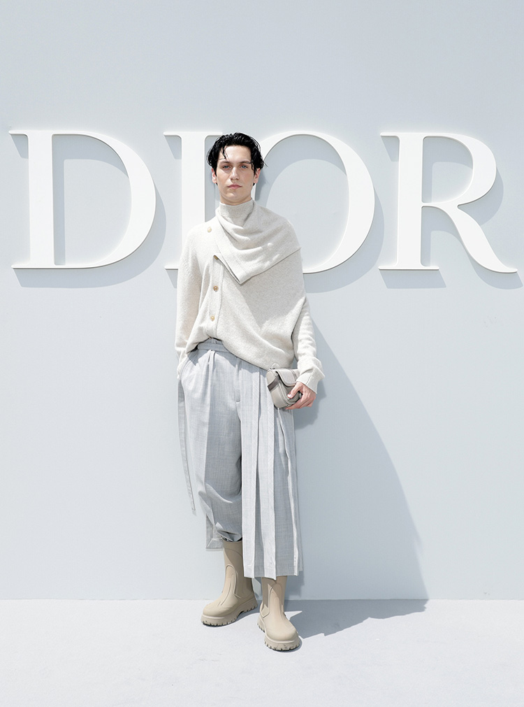 Chase Hudson attends the Dior Homme Menswear Spring/Summer 2024