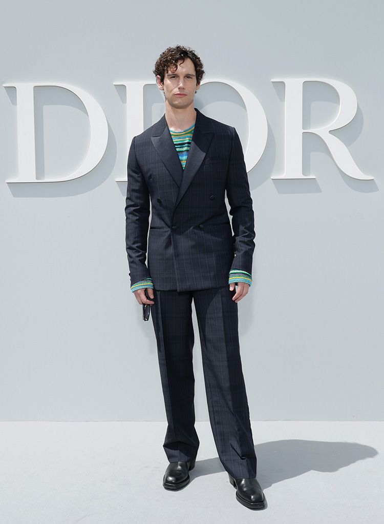 Cory Michael Smith attends the Dior Homme Menswear Spring/Summer 2024 