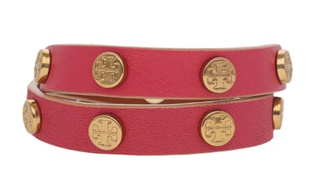 Leather bracelet, £45 by Tory Burch from lampoo.com THRIFT