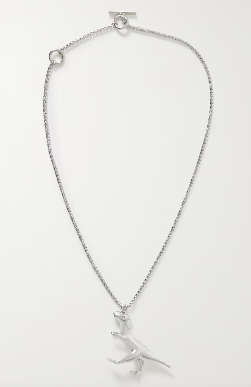 Jil Sander Dinosaur necklace