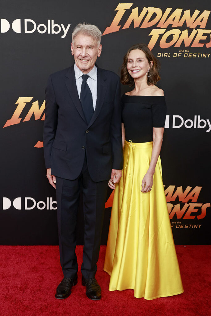 Calista Flockhart Wore Ralph Lauren To The '‘Indiana Jones And The Dial Of Destiny’ LA Premiere