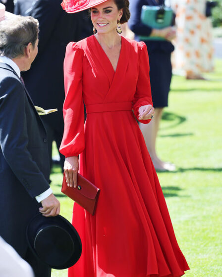 Catherine, Princess of Wales Wore Alexander McQueen To The 2023 Royal Ascot

Catherine Princess of Wales red dress