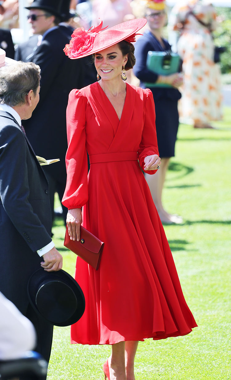 Catherine, Princess of Wales Wore Alexander McQueen To The 2023 Royal Ascot

Catherine Princess of Wales red dress