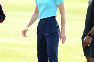 Catherine, Princess of Wales Wore Sweaty Betty For Her Maidenhead Rugby Club Visit