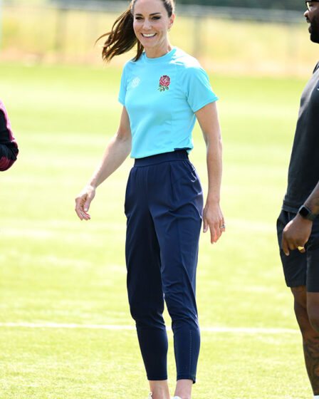Catherine, Princess of Wales Wore Sweaty Betty For Her Maidenhead Rugby Club Visit