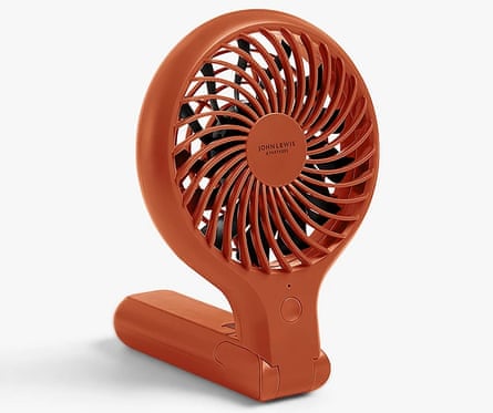 The John Lewis portable fan, now sold-out online.
