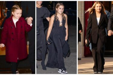 Harper Beckham’s evolving fashion style