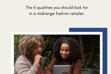 How to shop midrange fashion.