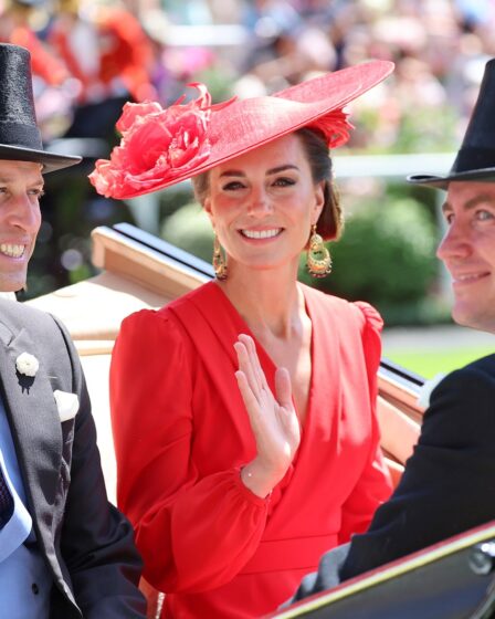 The Princess of Wales attends day four of Royal Ascot 2023.