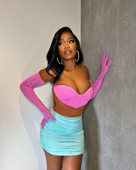 Keke Palmer Promotes Her 'Big Boss' In Alex Perry