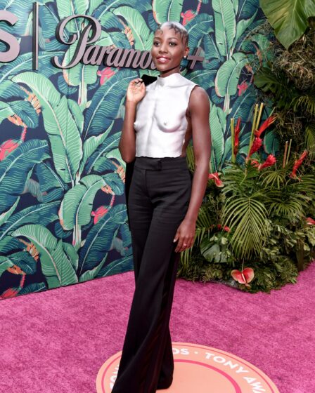 NEW YORK  JUNE 11 Lupita Nyong'o  at THE 76TH ANNUAL TONY AWARDS live from the United Palace in New York City's...