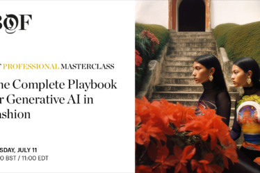 Masterclass | The Complete Playbook for Generative AI in Fashion