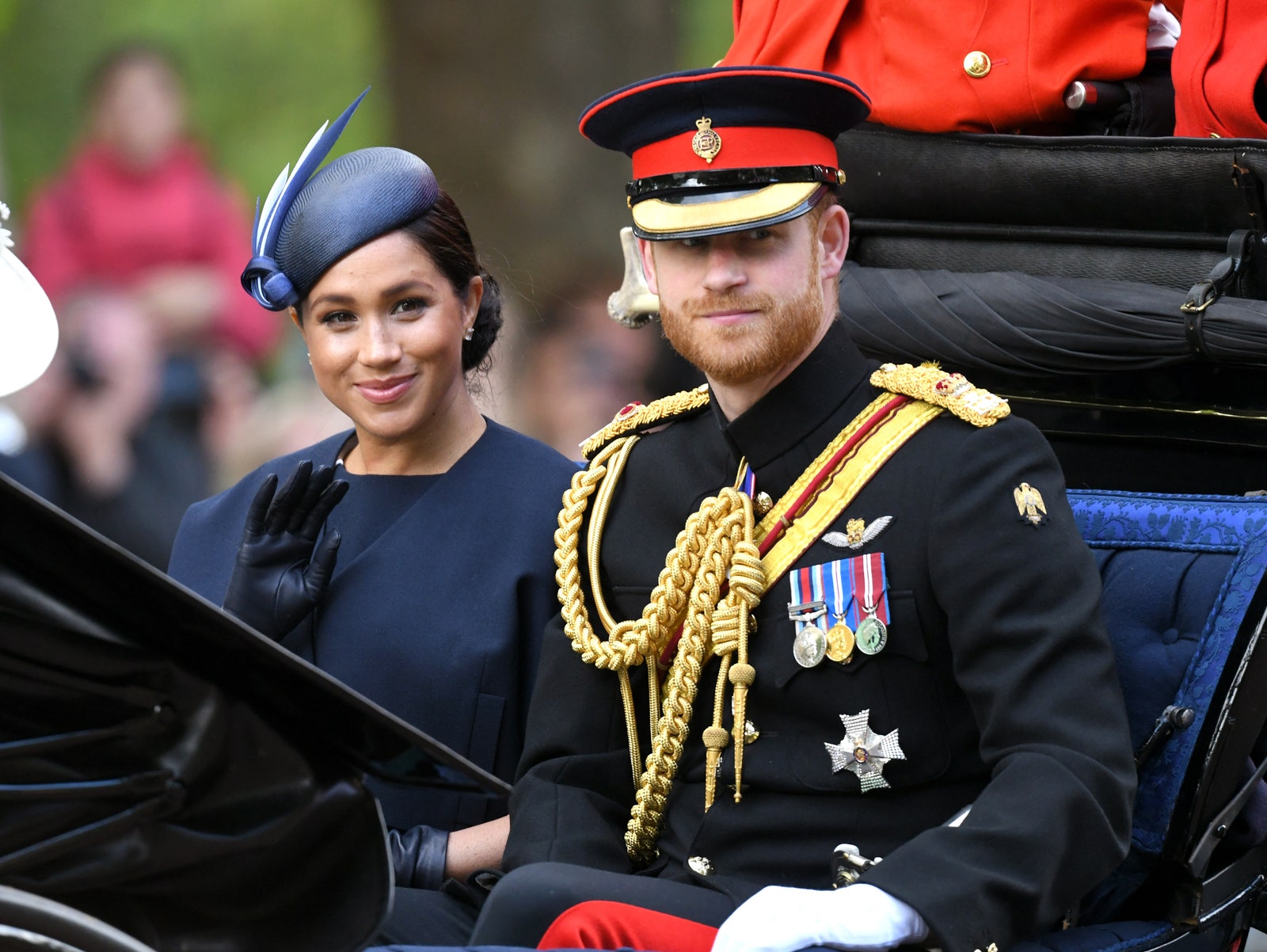 Meghan and Harry in 2019