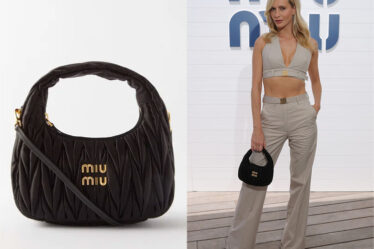 Poppy Delevingne's Miu Miu Wander Small Quilted Bag