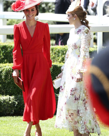 Princess Beatrice Wore Monique Lhuillier To The 2023 Royal Ascot