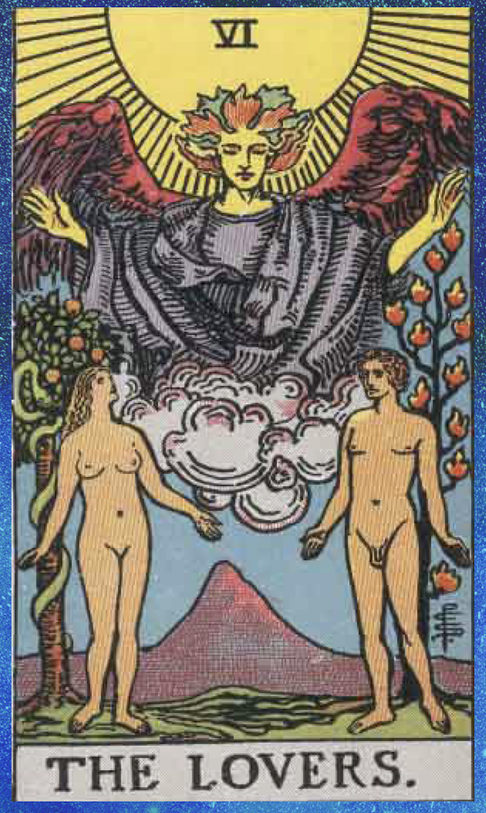 the lovers tarot card