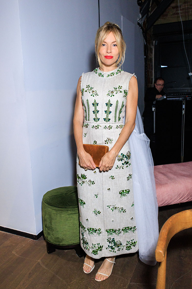 Sienna Miller Wore Erdem To The 10 Year Anniversary of the Center for Youth Mental Health

Erdem Spring 2023