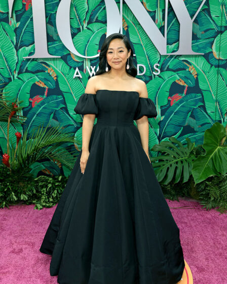 Stephanie Hsu Wore Markarian To The 2023 Tony Awards

Markarian Spring 2023

Black dress red carpet.