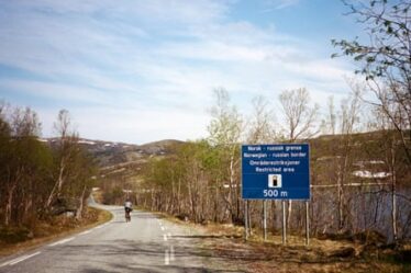 On the Norwegian-Russian border