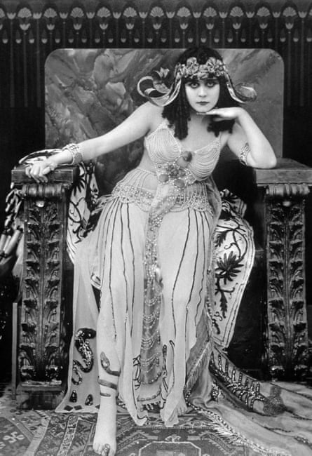 Theda Bara as Cleopatra, 1917.