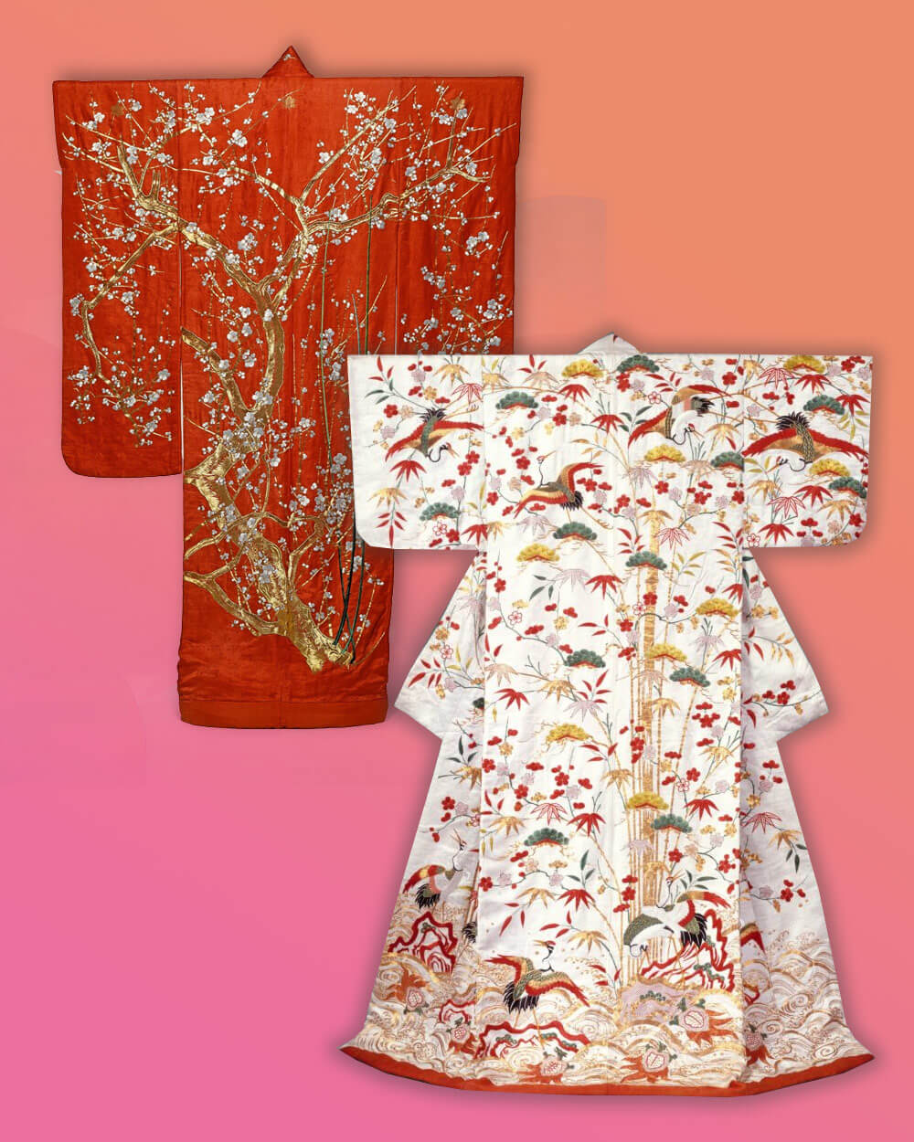 kimono and yukata Shape differences
