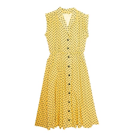 Yellow polka dot £42.95, goldsmithvintage.com PRINTED