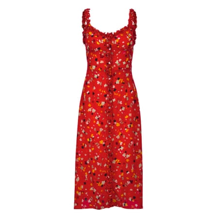 Red floral £70, by realisation from thecirkel.com STRAPPY