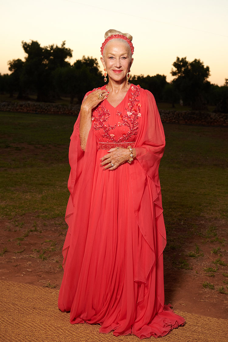 Helen Mirren Dolce & Gabbana Alta Gioielleria 2023