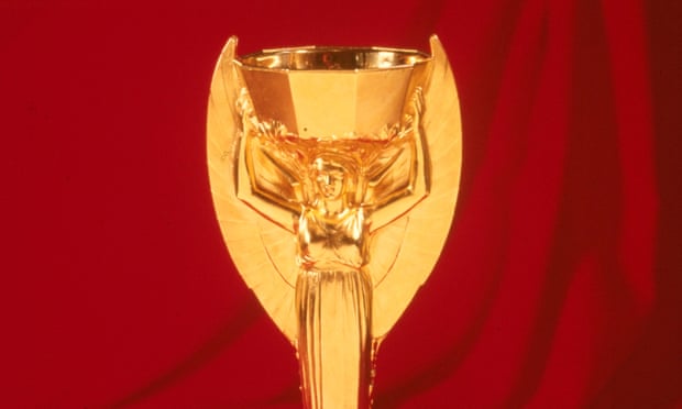 The Jules Rimet world cup trophy