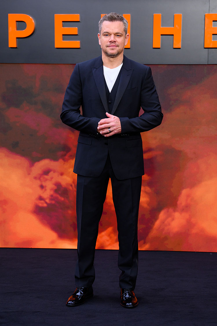 Matt Damon Dolce & Gabbana

'Oppenheimer' Paris & London Premiere Menswear Roundup