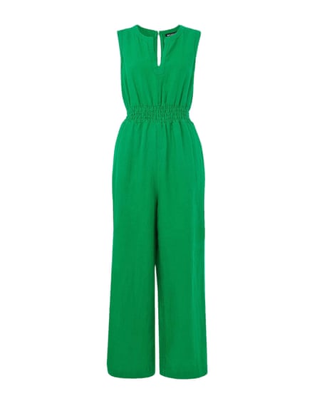 Green jumpsuit, £149, whistles.com