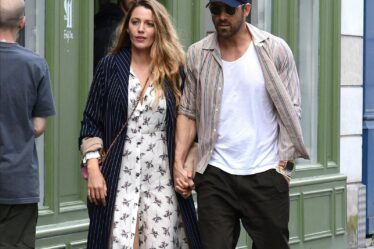 Ryan Reynolds and Blake Lively savor the delights of Paris holding hands